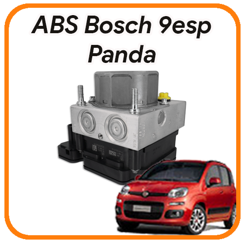 ABS Fiat Panda 319 Bosch 9 ESP revisione modulo pompa